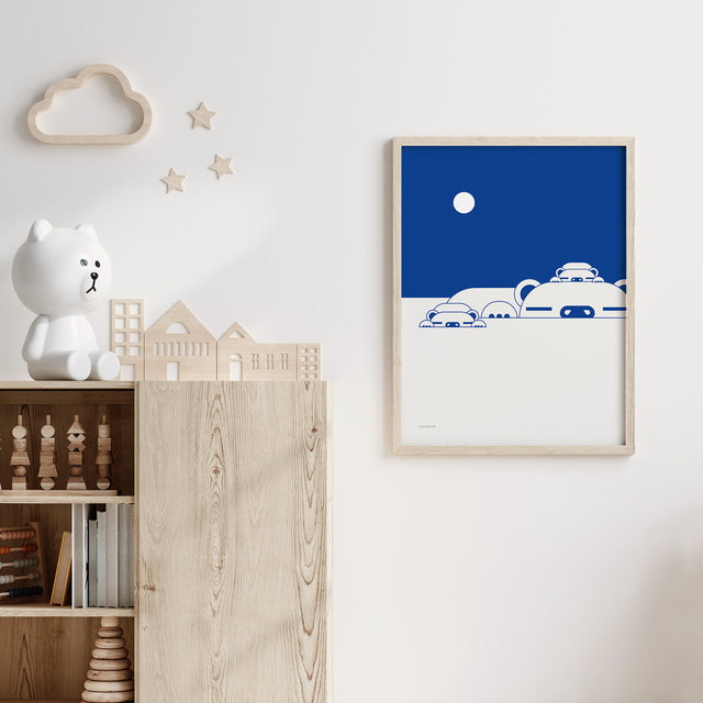 Polar Bear and Cubs