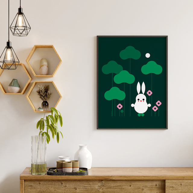 Rabbit in the Wilderness