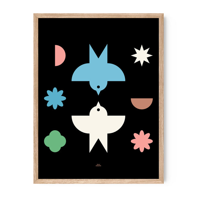Birds Party - Black