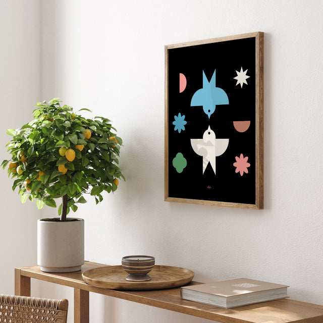 Birds Party - Black