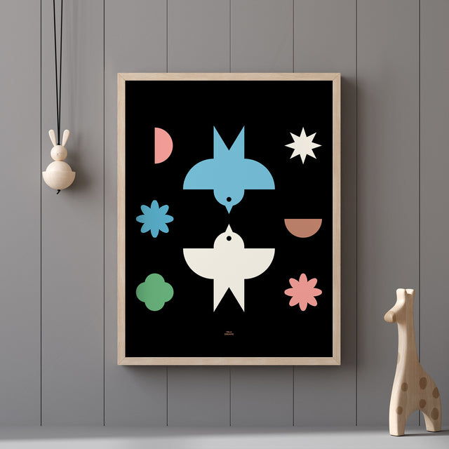 Birds Party - Black