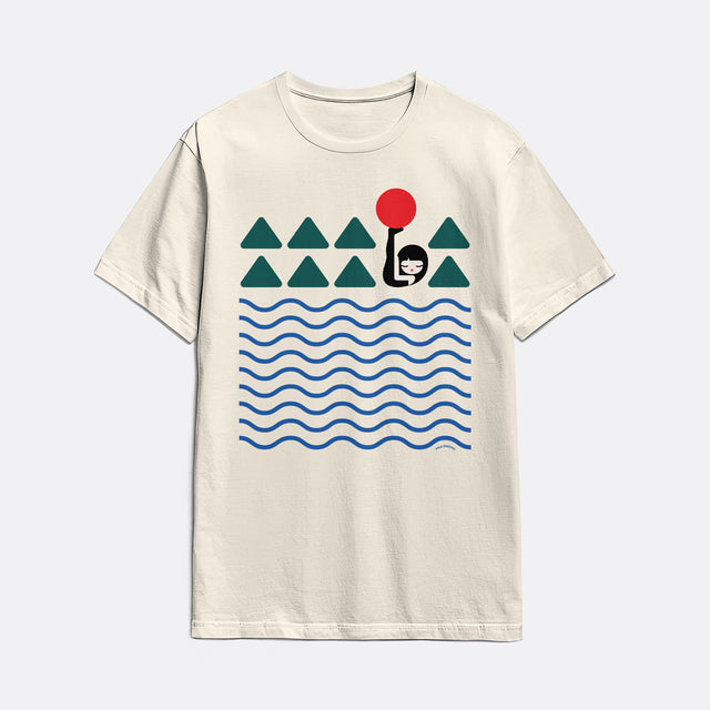 Girl raising Sun Classic Fit T-Shirt