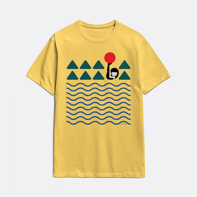 Girl raising Sun Classic Fit T-Shirt