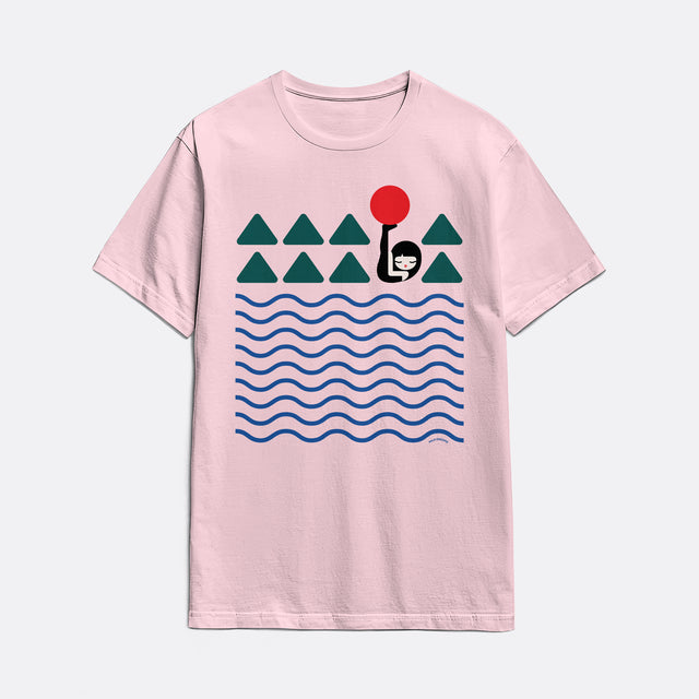 Girl raising Sun Classic Fit T-Shirt