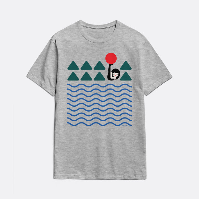 Girl raising Sun Classic Fit T-Shirt