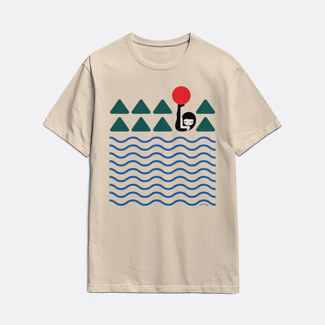 Girl raising Sun Classic Fit T-Shirt