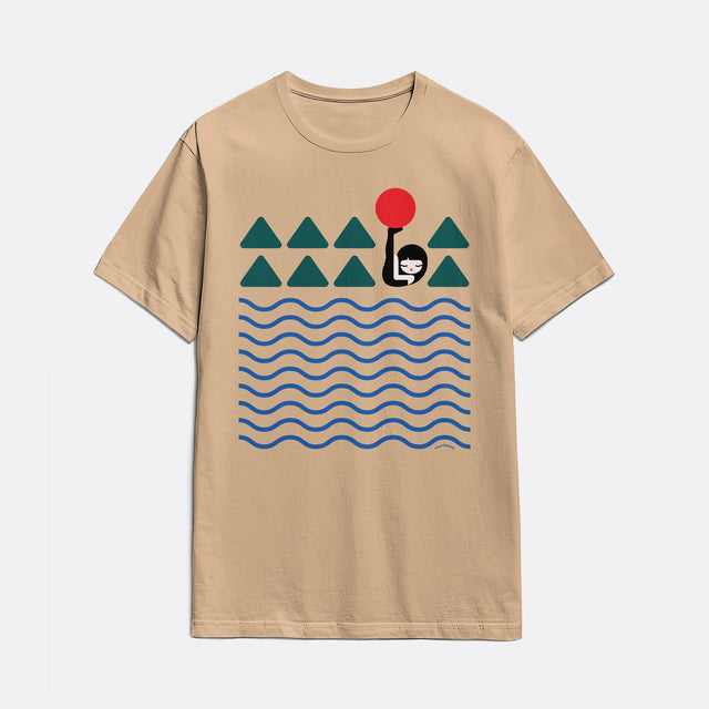 Girl raising Sun Classic Fit T-Shirt