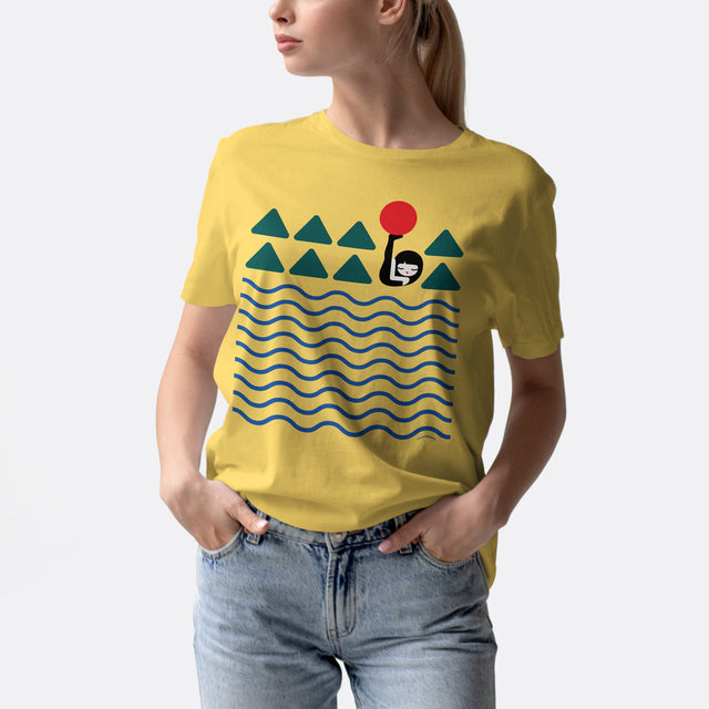 Girl raising Sun Classic Fit T-Shirt