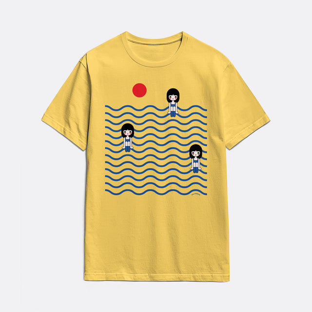 Three Girls in Ocean Classic Fit T-Shirt