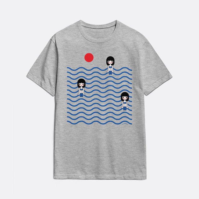 Three Girls in Ocean Classic Fit T-Shirt