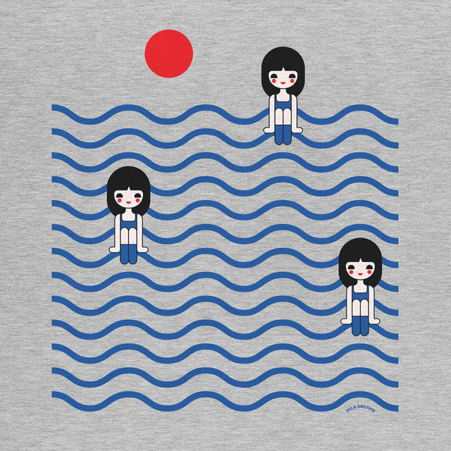 Three Girls in Ocean Classic Fit T-Shirt