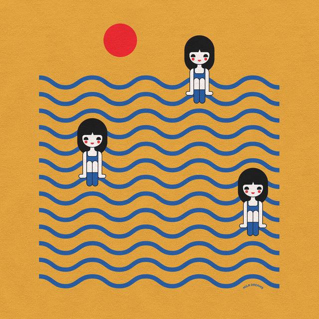 Three Girls in Ocean Youth T-Shirt