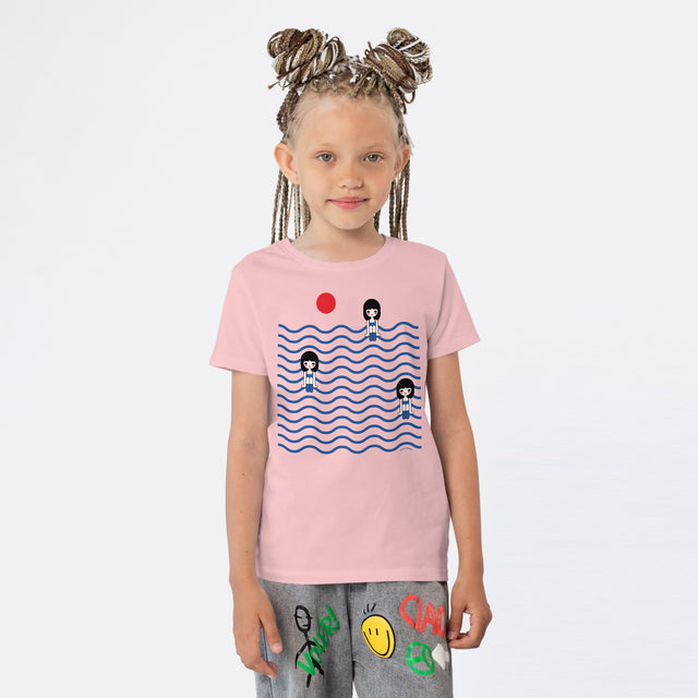 Three Girls in Ocean Youth T-Shirt
