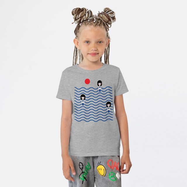 Three Girls in Ocean Youth T-Shirt