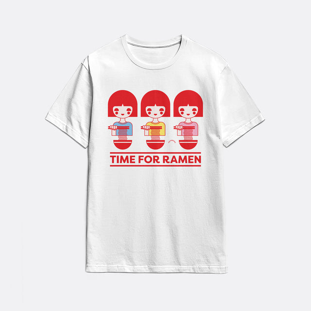 Time For Ramen Red Youth T-Shirt