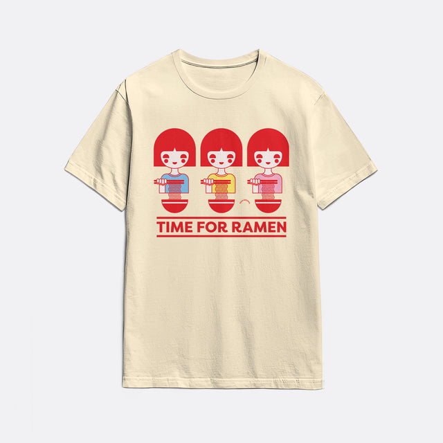 Time For Ramen Red Youth T-Shirt