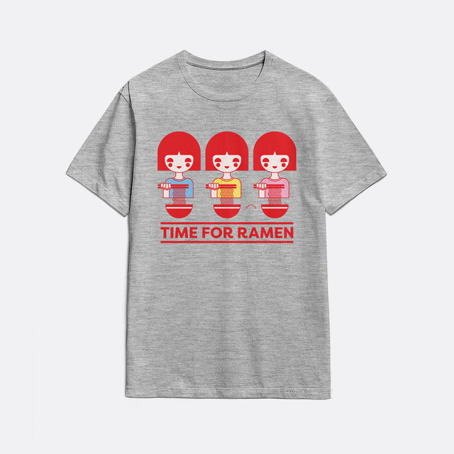 Time For Ramen Red Youth T-Shirt