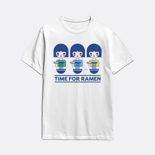Time For Ramen Blue Classic Fit T-Shirt