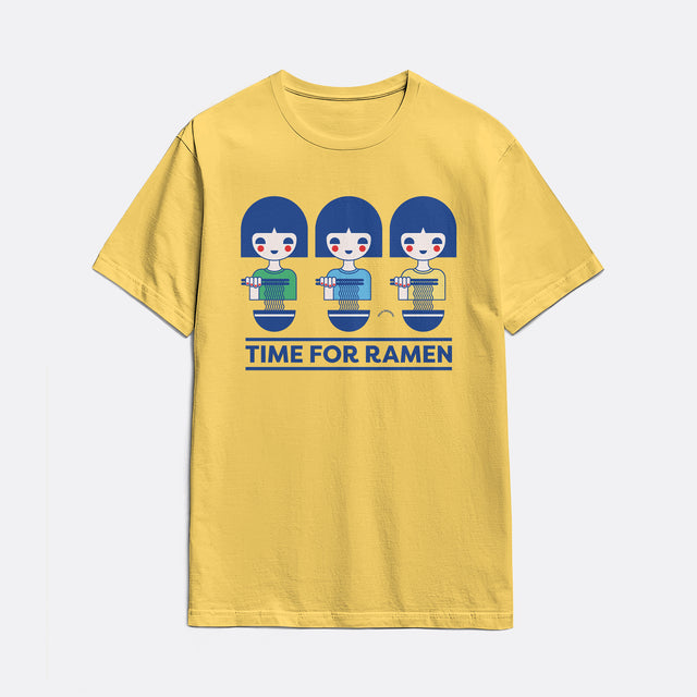 Time For Ramen Blue Classic Fit T-Shirt