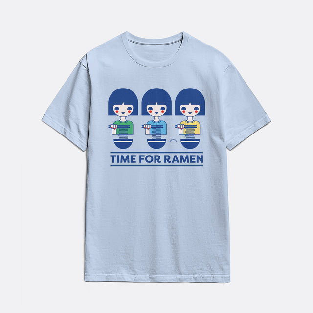 Time For Ramen Blue Classic Fit T-Shirt