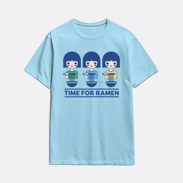 Time For Ramen Blue Classic Fit T-Shirt