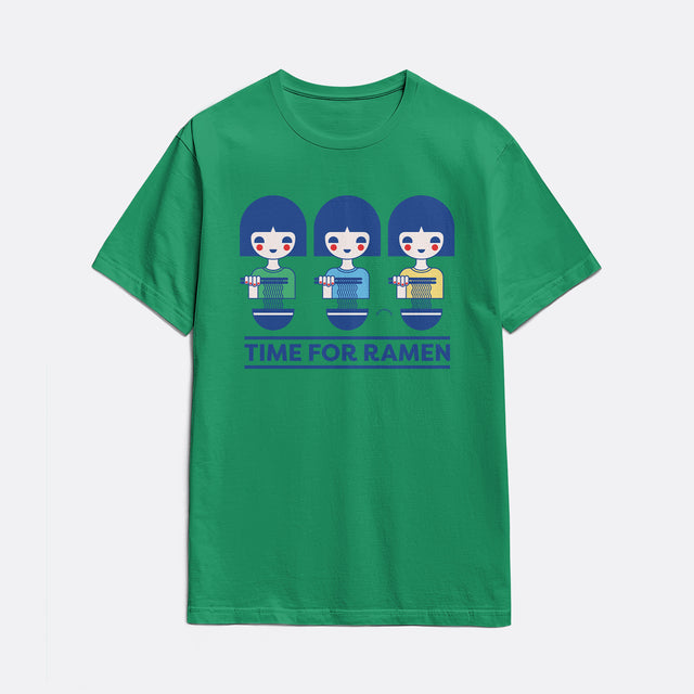 Time For Ramen Blue Classic Fit T-Shirt