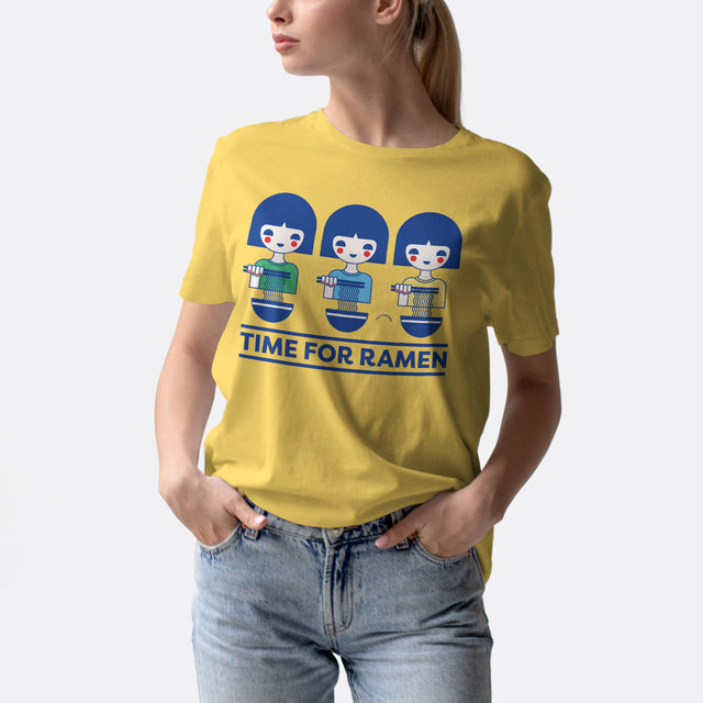 Time For Ramen Blue Classic Fit T-Shirt