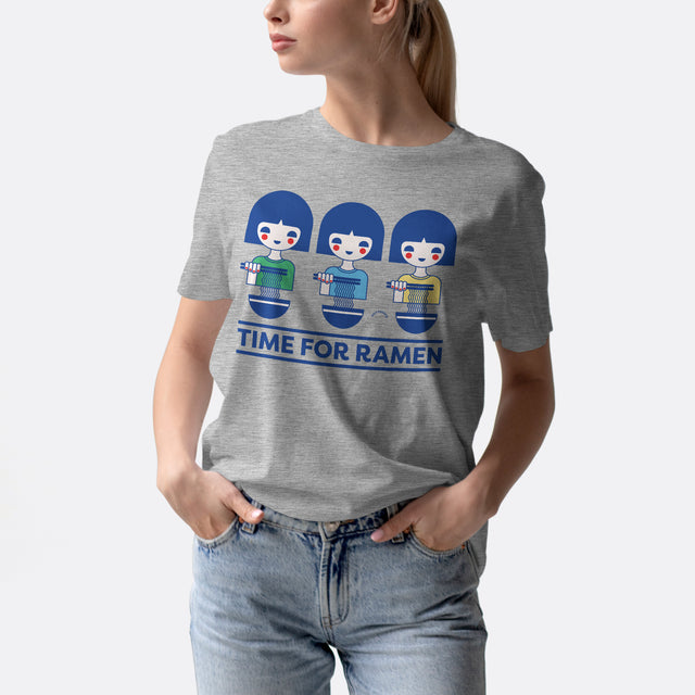 Time For Ramen Blue Classic Fit T-Shirt