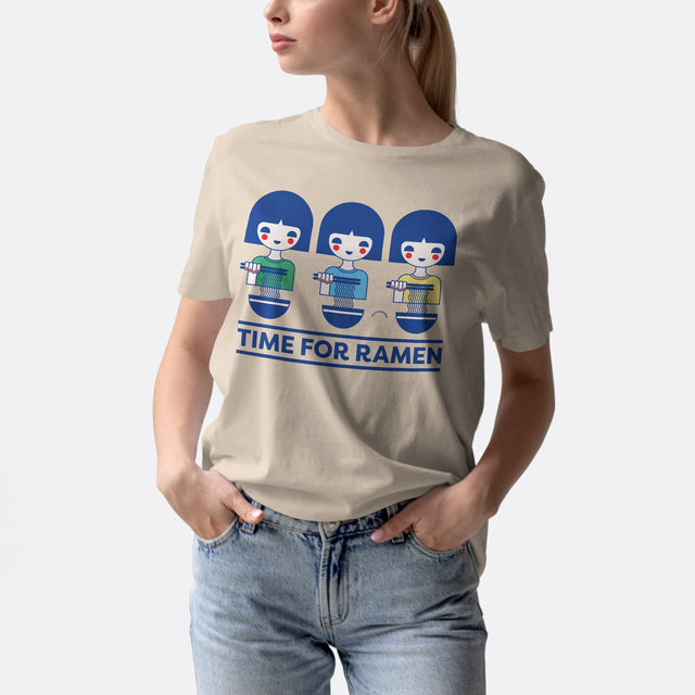 Time For Ramen Blue Classic Fit T-Shirt