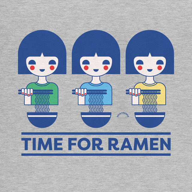 Time For Ramen Blue Classic Fit T-Shirt