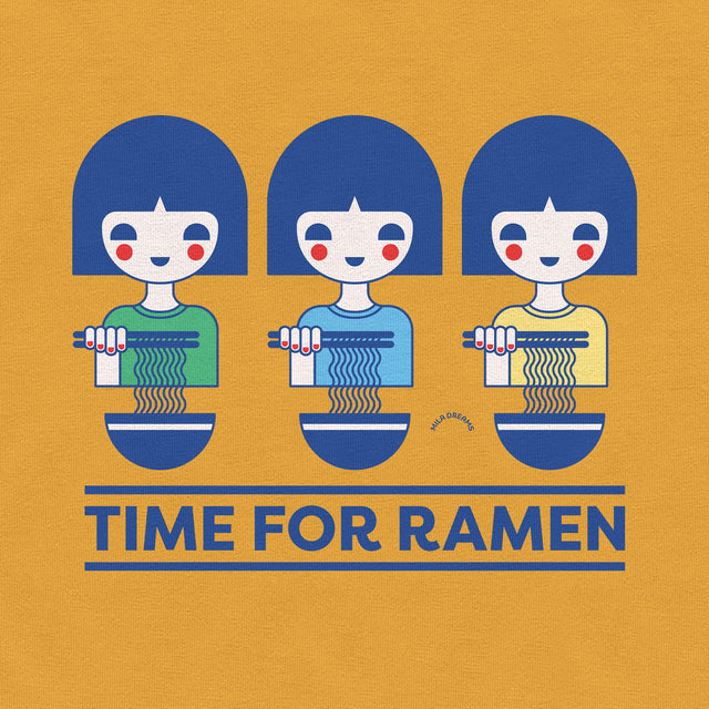 Time For Ramen Blue Youth T-Shirt