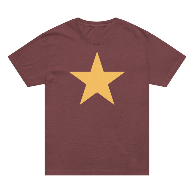 Yellow Star Oversized T-Shirt