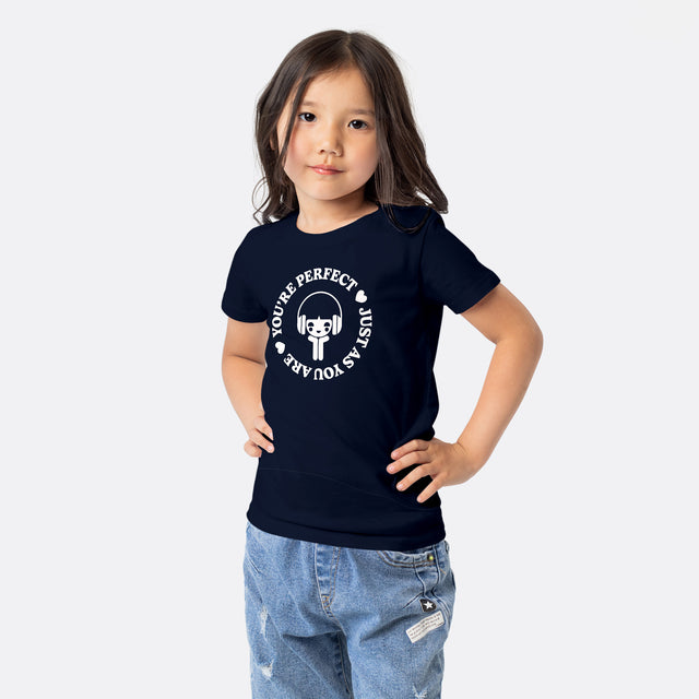 You're Perfect White Graphic Youth T-Shirt