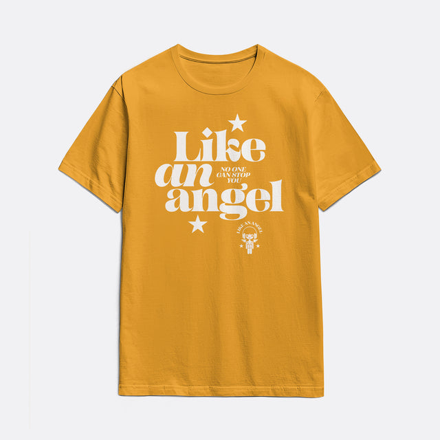 Like an Angel White Graphic Classic Fit T-Shirt