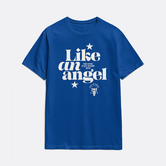 Like an Angel White Graphic Classic Fit T-Shirt