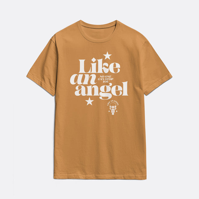 Like an Angel White Graphic Classic Fit T-Shirt