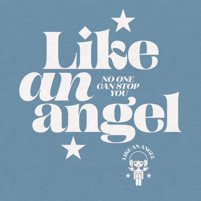 Like an Angel White Graphic Classic Fit T-Shirt