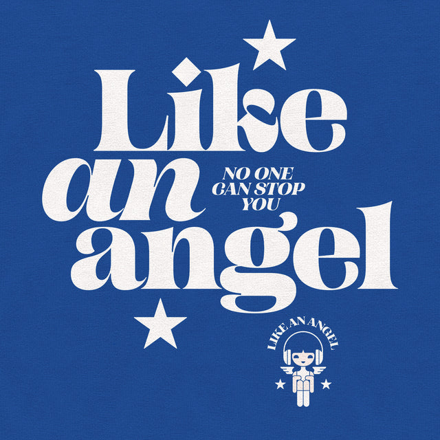 Like an Angel White Graphic Classic Fit T-Shirt