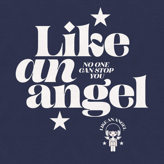 Like an Angel White Graphic Classic Fit T-Shirt