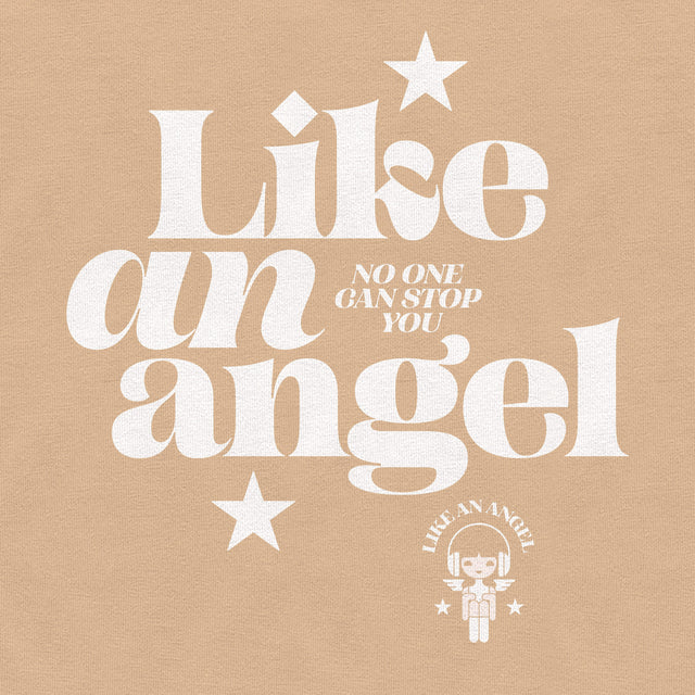 Like an Angel White Graphic Classic Fit T-Shirt