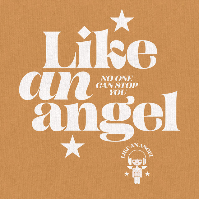 Like an Angel White Graphic Classic Fit T-Shirt