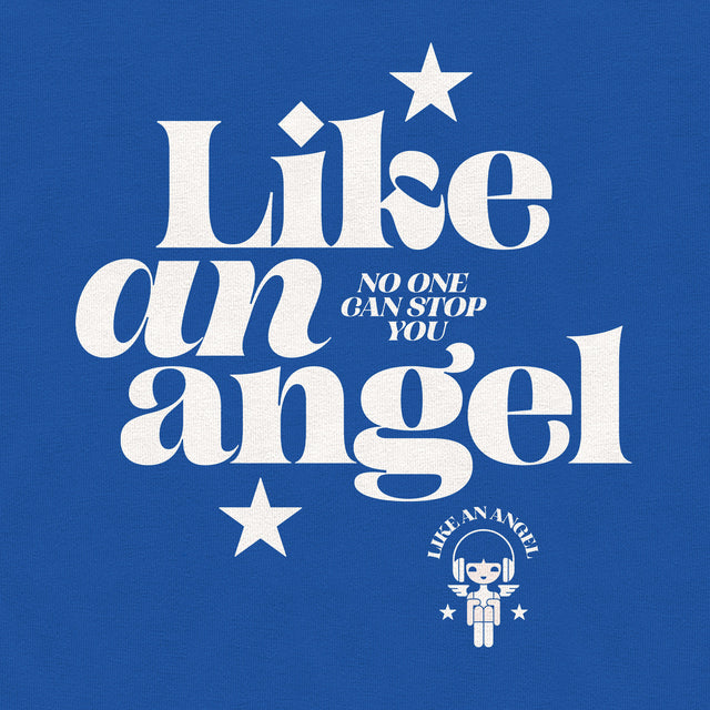 Like An Angel White Graphic Youth T-Shirt