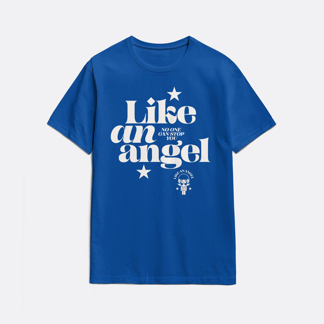 Like An Angel White Graphic Youth T-Shirt