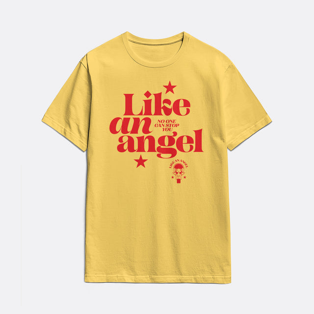 Like an Angel Red Graphic Classic Fit T-Shirt