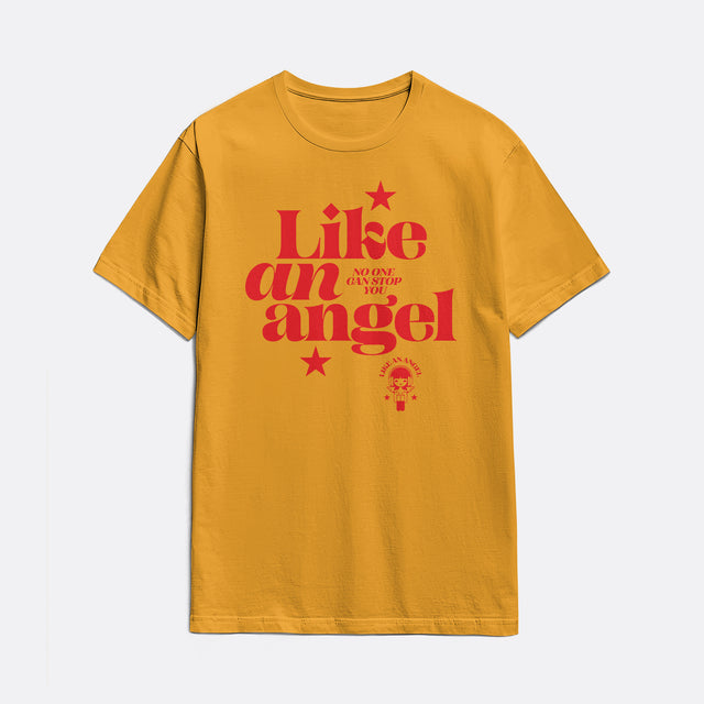 Like an Angel Red Graphic Classic Fit T-Shirt