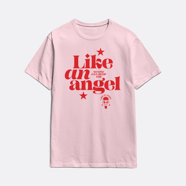 Like an Angel Red Graphic Classic Fit T-Shirt