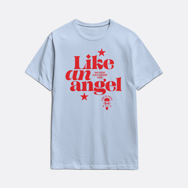 Like an Angel Red Graphic Classic Fit T-Shirt