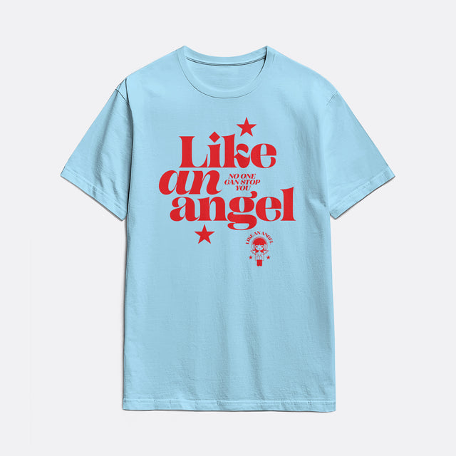 Like an Angel Red Graphic Classic Fit T-Shirt