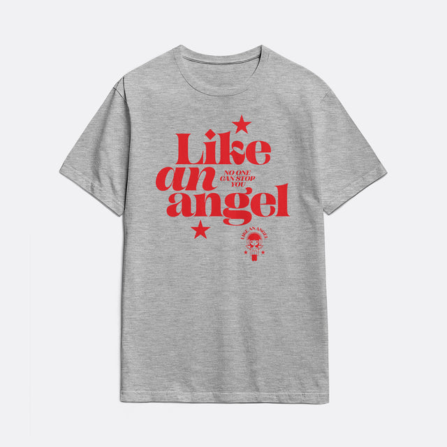 Like an Angel Red Graphic Classic Fit T-Shirt