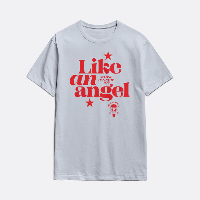 Like an Angel Red Graphic Classic Fit T-Shirt
